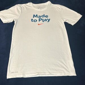 Nike dri-fit “Made to Play “ t-shirt
